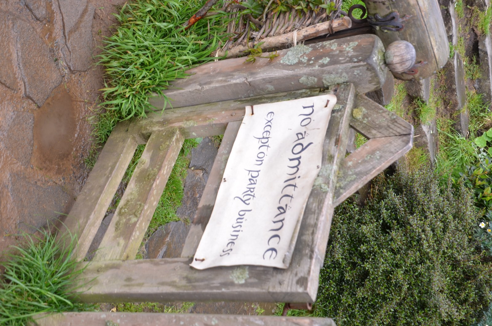 Bag End — Bilbo's hobbit hole at the Hobbiton Movie Set near Matamata, New Zealand