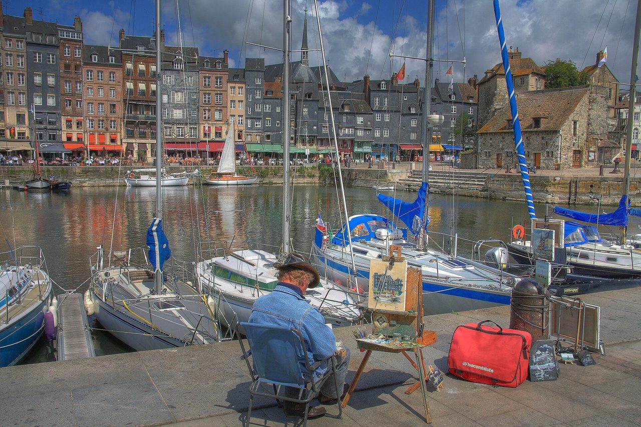 Honfleur & Deauville, France